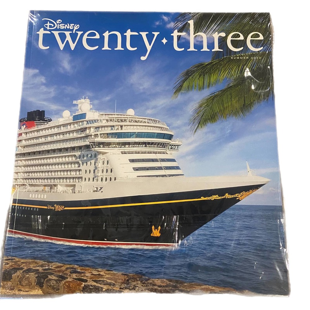 Disney D23 Magazine Summer 2022 Featuring Disney Wish Cruise